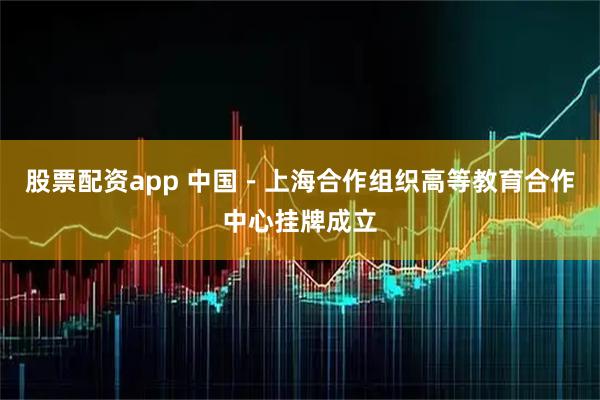 股票配资app 中国－上海合作组织高等教育合作中心挂牌成立
