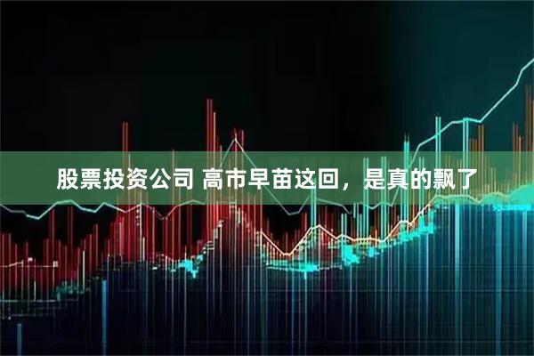 股票投资公司 高市早苗这回，是真的飘了